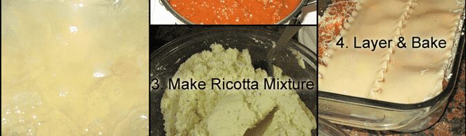 Lasagna Steps