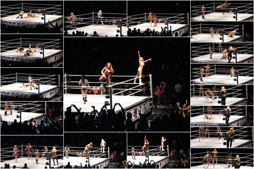 Kelly Kelly and Eve defeats Beth Phoenix and Natalya