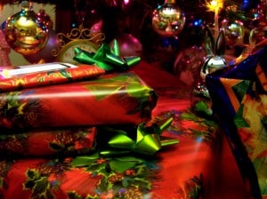 Presents under the tree