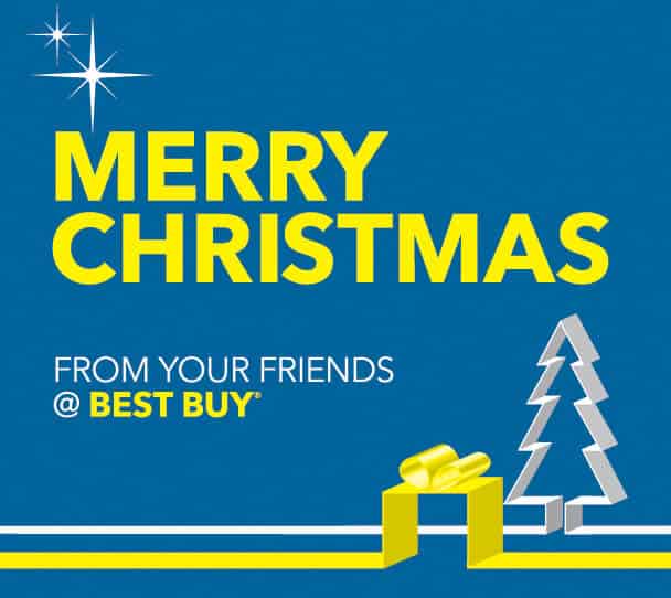 Merry Christmas From Best Buy