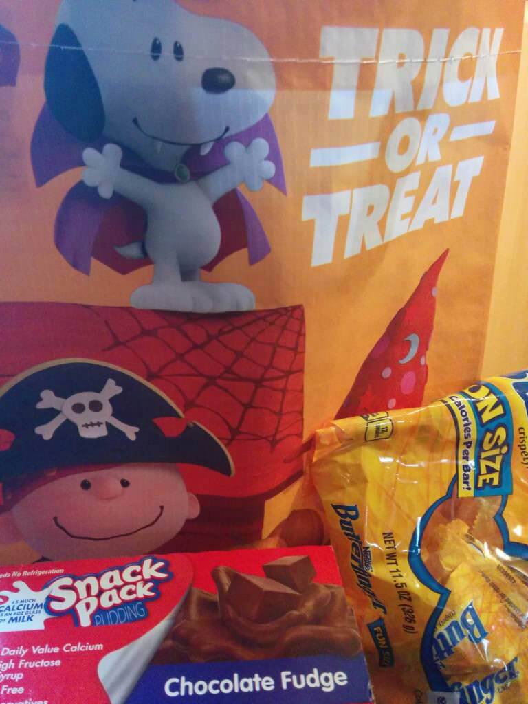 Peanuts Movie Trick or Treat Bag