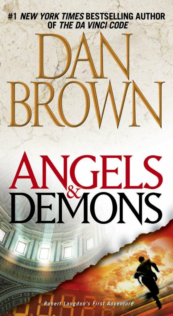 Book cover: Angels & Demons by Dan Brown
